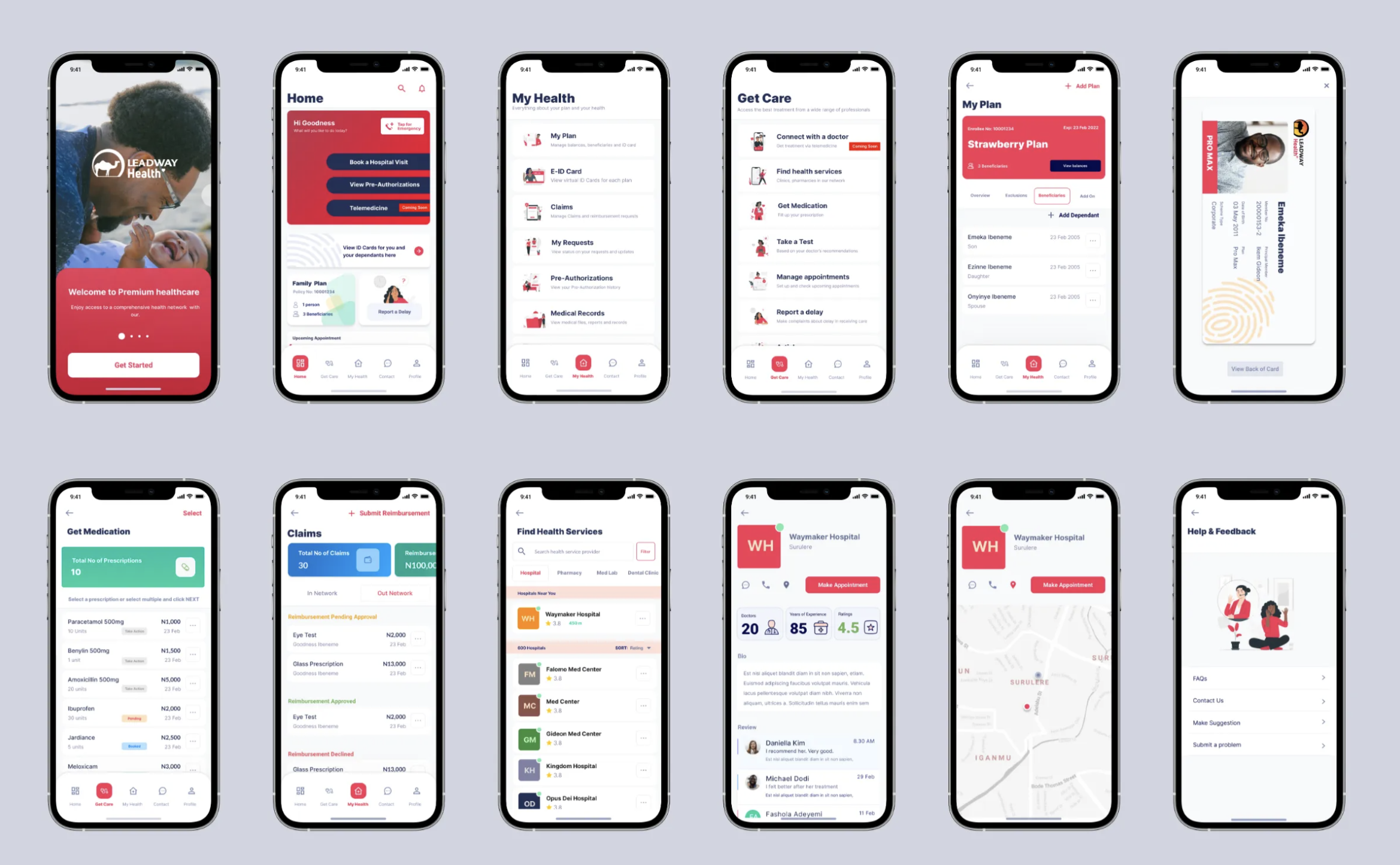Leadway Health Management System