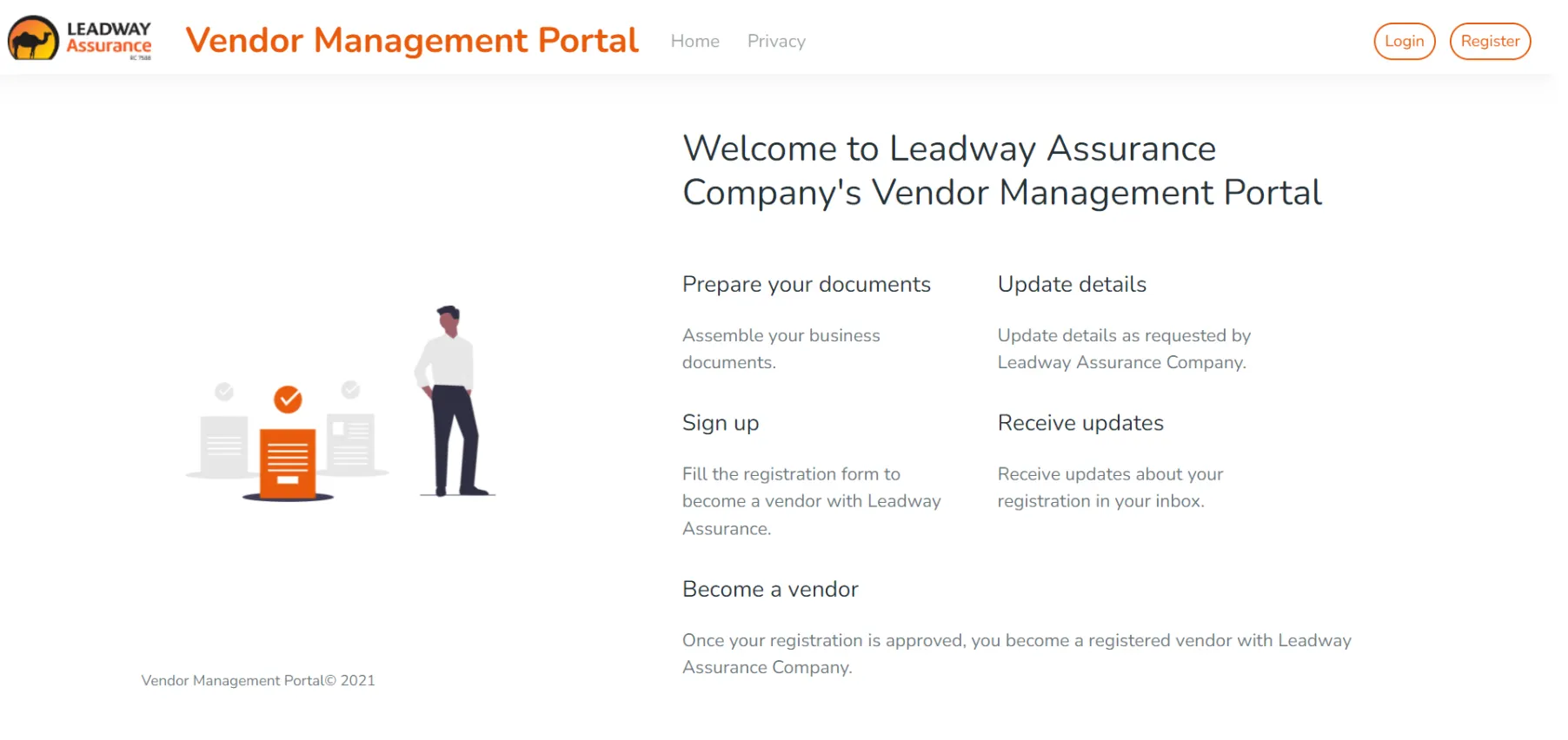 Leadway Vendor Management Portal